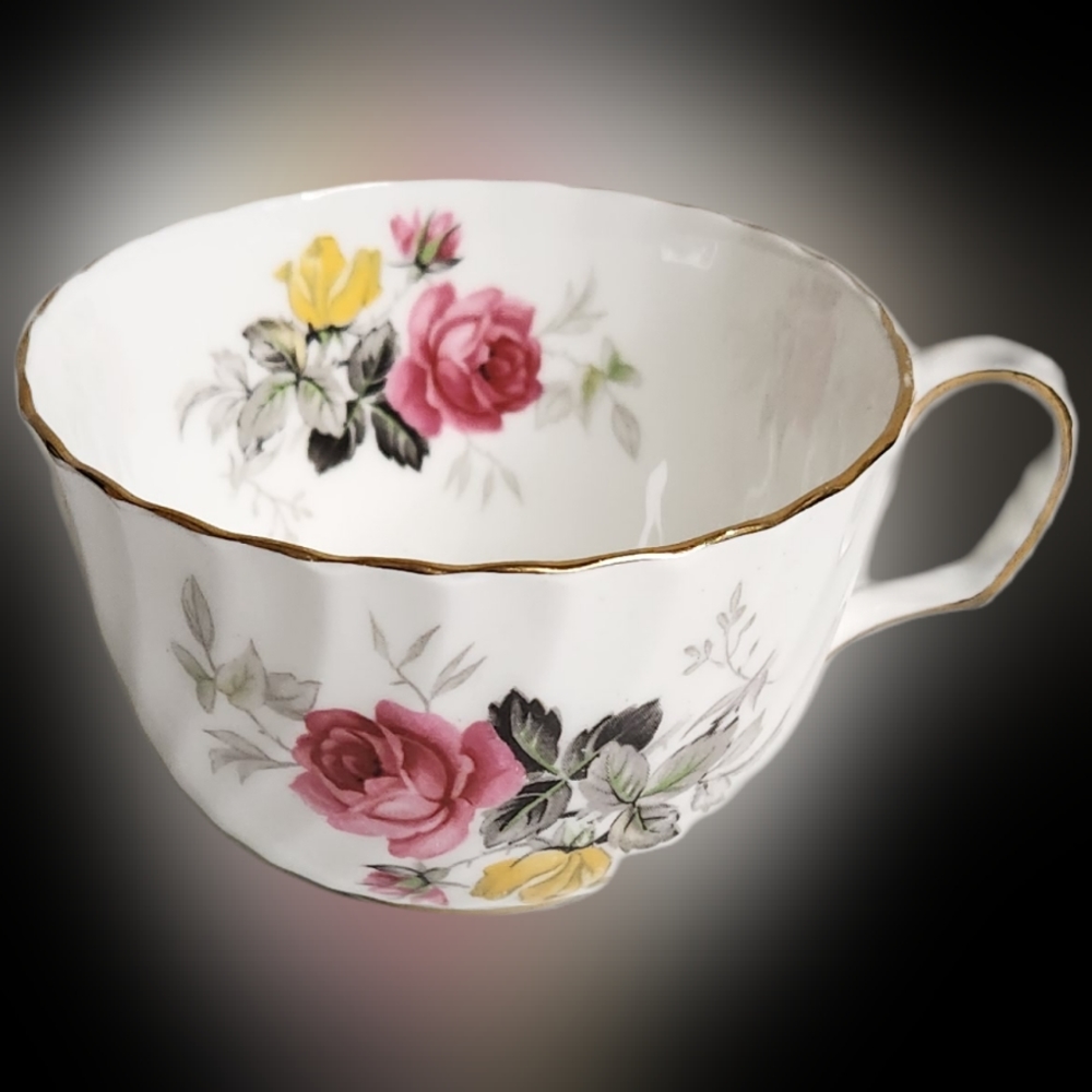 #H17 Adderley Fine Bone China Tea Cup